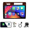 Car Radio Stereo for Toyota Land Cruiser LC 70 Series 2007-2020, Android 13, 9" IPS Touch Screen Upgrade Dash Kit with CarPlay & Android Auto, GPS Navigation DSP SWC 5G WiFi Camera Brown 8CORE 4+64GB view 1