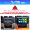 Car Radio Stereo for Honda Accord 7th 2003-2007, Android 13, 10.1" IPS Touch Screen Upgrade Dash Kit with CarPlay & Android Auto, GPS Navigation DSP SWC 5G WiFi Camera 4CORE 2+32GB view 2