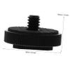 DIYEAH 3 PCS 1/4 inch Tripod Screw Adapter for DSLR Cameras Hot Shoe Mounts Compatible and Olympus Sturdy Metal Construction for Photography and Video Rigging view 4
