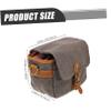 BRIGHTFUFU 1pc Water Resistant Camera Shoulder Bag for Outdoor Use Crossbody Lens Bag Capacity for Mirrorless and Dslr Cameras Green view 2