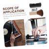 Gadpiparty 1set Vinyl Record Cleaning Kit -Static Brush Set with Wooden Handle for Turntable Maintenance Gently Removes Dust and Grime for Enhanced Playback Quality view 3
