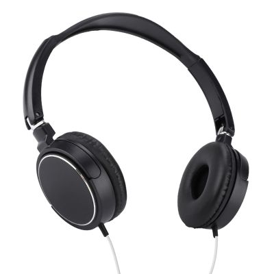 Luqeeg Compact Foldable Studio Headphones, Rotatable Ear Cup, Adjustable Headband, Material, Skin Friendly Ear Muffs, Compatible with Smartphones, for Music and Movies,