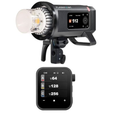 Flashpoint XPLOR 600 PRO II R2 TTL AIO Flash,w/Nano Trigger for Fujifilm