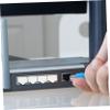 VILLCASE 50pcs Ethernet Dust Cover Caps for Router Desktop Computer and LAN Network Interface Easy to Install Dirt Protection for Ports view 3