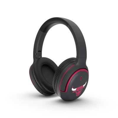 SOAR NBA Active Noise Cancelling Over The Ear Headphones, Chicago Bulls