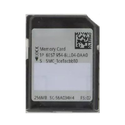6ES7954-8LL04-0AA0 Memory Cards for S7-1x00 CPU, 3, 3V Flash, 256 MB