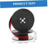 HAPINARY 2sets Old Typewriter Ribbon Ink Replacement Spool for Typewriter Calculator view 2