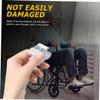 FOMIYES 2pcs Aluminum Alloy Pipe Clamp for Wheelchair Walker Mobility Aid view 3
