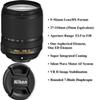 Nikon D7500 4K Video Recording DSLR Camera with Nikon AF-S DX NIKKOR 18-140mm f/3.5-5.6G ED VR Lens+64GB Memory+Tripod+Deluxe Accessory Bundle (Renewed) view 2