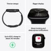 Apple Watch Series 10 [GPS, 46mm] - Jet Black Aluminum Case with Black Sport Band, M/L (Renewed) view 4