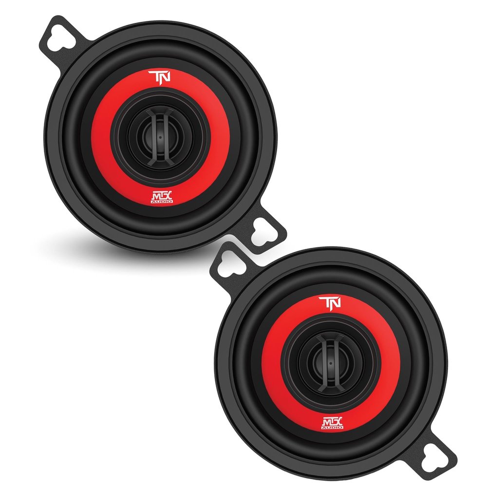20W RMS 4 2-Way 3.5" Coaxial Speakers by MTX