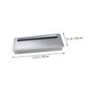 ARTIBETTER Aluminum Desk Wire Box Cable Management Cover Tidy Wire Organizer for Office Easy Installation view 2