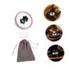 Lurrose 1pc Vinyl Record Label Saver Wiper Bag Record Protector for Cleaning Ergonomic Handle Disc Label Reusable Tool for Maintenance view 4