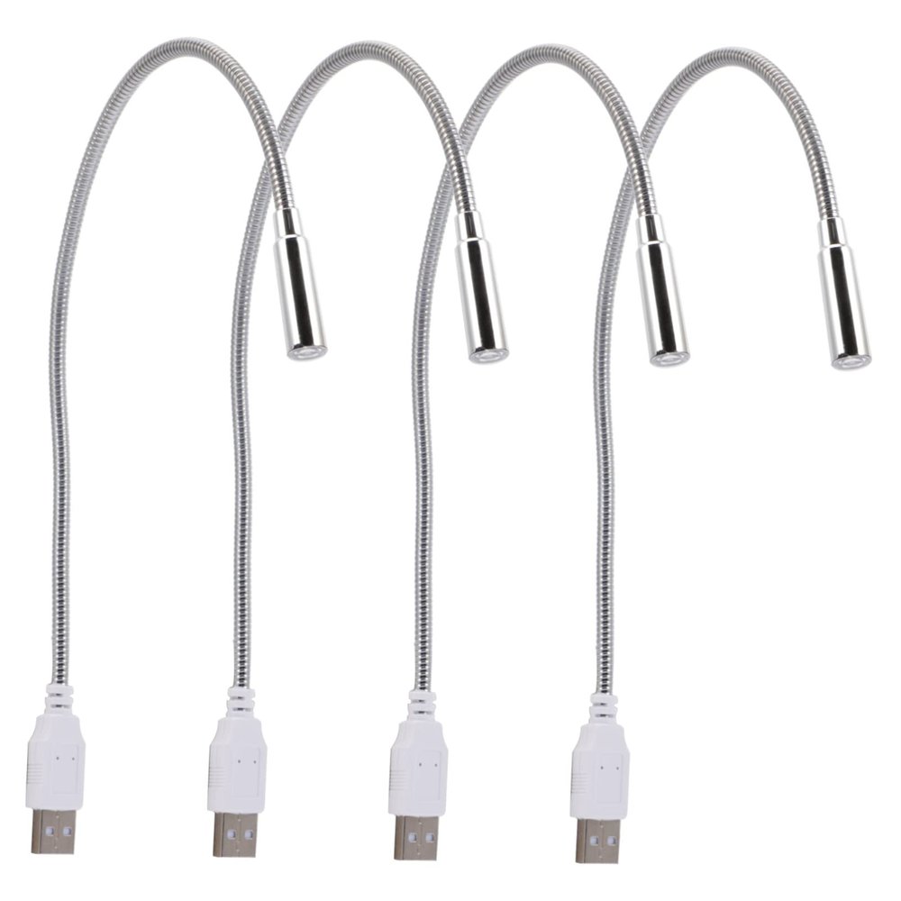 balacoo USB Keyboard Light Gooseneck Adjustable LED Computer Lamp for Eye Protection Portable Night Reading Light