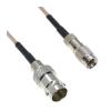 BOXUWFO Hong pan RG179 BNC Female to Mi/ni BNC DIN 1.0/2.3 CC4 Male 75ohm Connector Video HD-SDI R/1F Coaxial Cable Blackmagic HyperDeck Shuttle(15CM) view 1
