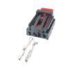 Chunsu 5 Set 4 Hole Reading Light Taillight Electric Wire Plug with Terminal Car Connector for 3AA972714 7N0972704(Black) view 1