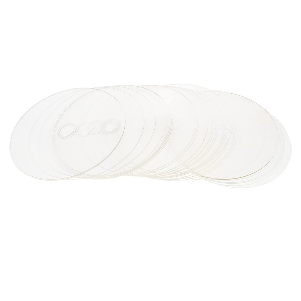 Gadpiparty 30pcs DIY Painting Round Discs for Crafting Blank Cd Discs for Handmade Decorations for Wall Art Party Supplies and Creative Projects