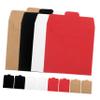 BATHVEVE Retro Style Cd Storage Bag Pcs Paper Cd Sleeves Colors Tape Label for Easy Identification view 1
