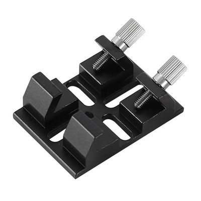 Dovetail with Locking Screw Guide Adapter Bracket Black
