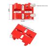 Dovetail with Locking Screw Guide Adapter Bracket Black view 2