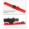 Dovetail with Locking Screw Guide Adapter Bracket Black view 3