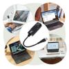 KONTONTY 1000m USB Network Adapter USB to Ethernet Converter Speed Sleek Design Wide Compatibility view 4
