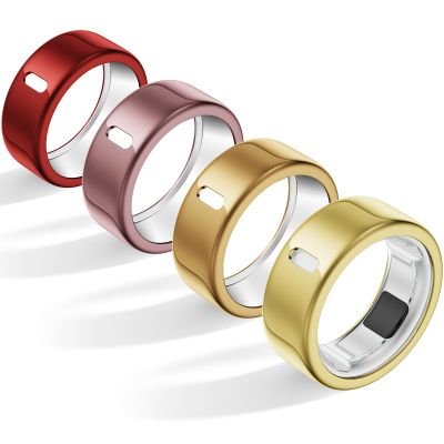 Polyjoy 4 Pack Cover Compatible with Oura Ring Gen 4/Oura Ring Gen 3 Horizon/3 Heritage, Charging Derectly, Anti-Scratch TPU Protector for Women Men Working Out Gym-Size 10