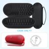 BOVKE Carrying Case for Beats Pill 2024 Portable Bluetooth Speaker, Protective Travel Case with Foam Padding and Mesh Pocket for New Beats Pill Accessories, Black view 2