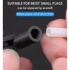 Flag Expansion Bracket Compatible with DJI FLIP Drone, Lightweight Flag Fixed Up Mount Accessories DIY Drone Decoration for DJI Flip view 3