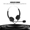 Aoaoy Noise Cancelling, Lossless Sound, 2.5mm Call Center Headset with Super Long Cable for Quick Problem Solving, Universal Compatibility for Computer, Telephone, Desktop Box (3.5mm view 3