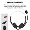 Aoaoy Noise Cancelling, Lossless Sound, 2.5mm Call Center Headset with Super Long Cable for Quick Problem Solving, Universal Compatibility for Computer, Telephone, Desktop Box (3.5mm view 4