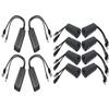4-Pack PoE Splitter 12V 1.2A and 4-Pair Gigabit Passive PoE Adapter Kit Bundle view 1