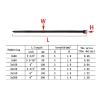 100 PCS Self-locking Plastic Nylon Cable Tie Black/white Cable Tie Fastening(Black,3x200mm) view 3