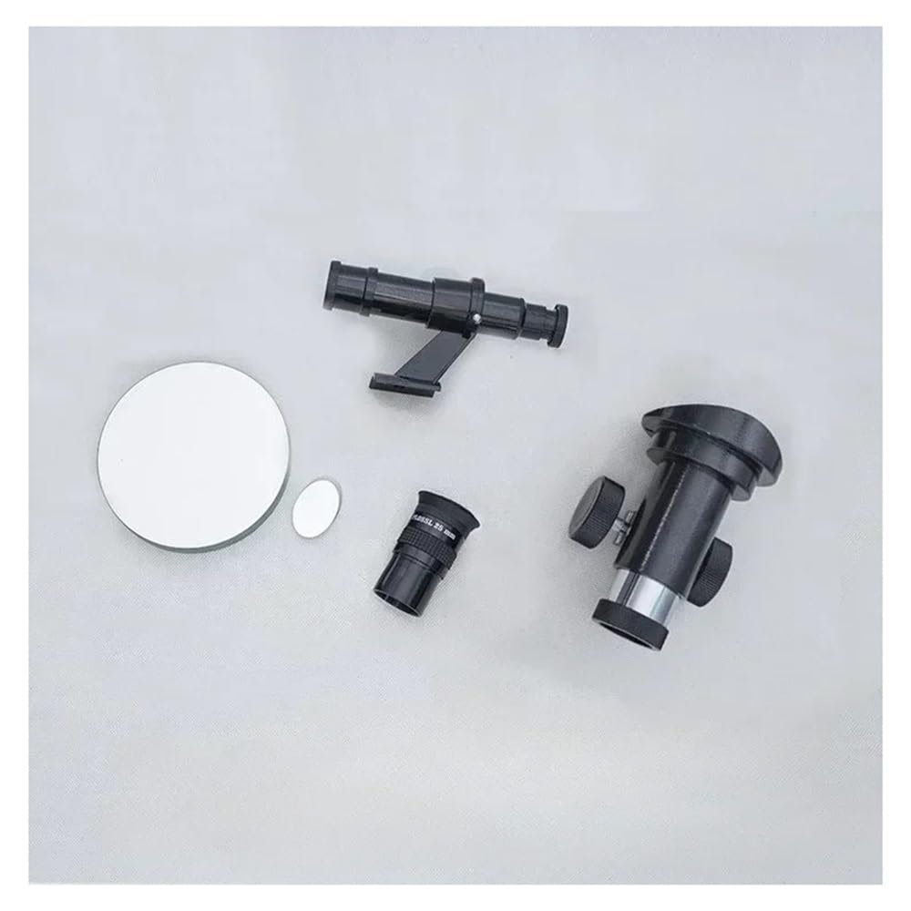 150F750 Astronomical Telescope Kit Primary Secondary Mirror Support Focuser Finderscope Assembly Accessories(150F750 5pcs Set A)