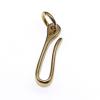 1PCS Brass Keychain Keyring Belt U Hook Wallet Chain Fish Hook view 1