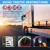 GPS Navigator for Car Truck 7 inch Touch Screen,2025 North America Maps Free Lifetime Updates,Turn-by-Turn Voice Guidance, Speed & Red Light Warning view 3