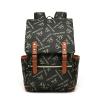 BAGFSHET Casual Daypack Lightweight Backpack Large Capacity Travel Backpack 16" Laptop College Bag (Black) view 2