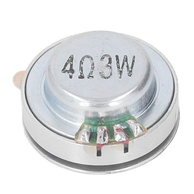 3W 85dB Resonance Speaker Low Harmonic Distortion Resonant Horn 26mm All Frequency Magnet Loudspeaker for Computers Laptops MP3 MP4 CDs Mobile Phones (4)