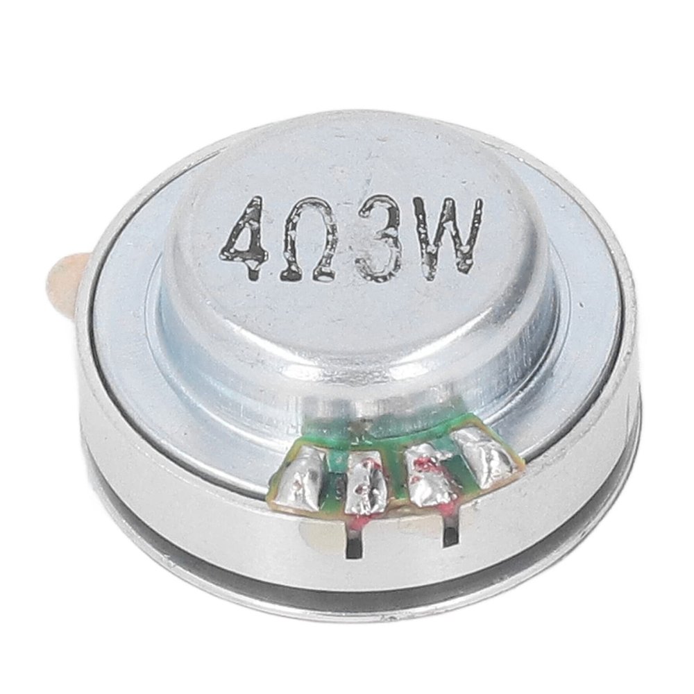 3W 85dB Resonance Speaker Low Harmonic Distortion Resonant Horn 26mm All Frequency Magnet Loudspeaker for Computers Laptops MP3 MP4 CDs Mobile Phones (4)