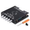 Bluetooth Amplifier Board, ZK-HT21 2.1 Channel 160W x 2+220W Subwoofer Stereo Mini Audio Power Amplifier Module TDA7498E HiFi Chips,BT USB AUX Input DC 15-36V for DIY Home Speakers view 1