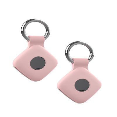 Case for OBDIBB Air Tags - Superior Silicone Build, Shockproof & Anti - Slip. Fits Widely, Protects Against Scratches. Precise Cutouts Ensure Full Functionality.Pink(2 Pack.