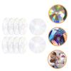 HOLIDYOYO 10pcs DIY Cd Discs for Painting and Crafting Blank Decorative Discs for Home Decor Easy to Use Smooth Surface for Creative Projects and Party Decorations view 2