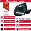 for BMW X5 M G05 E70 F15 F85 F95 2006-2025 Active Lane Change Assist Lane Change Warning Blind Spot Assist Detection LCW BSD System Side Mirror Rear Sensor Radar Plug and Play (24Ghz, BMW G05 F95) view 4