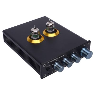 Drfeify Tube Amplifier, HiFi Stereo Head Amplifier with Low Ground Noise, 6x1, E180F, 6AK5 Tube Compatible, DC15V, for JWYM56543 Quality Vacuum (US Plug 15A