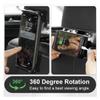DUSCOKE Car Headrest Mount, Adjustable 360 Rotating Tablet Holder for 5.3"-10.2" Devices, Universal Car Backseat Phone Mount for Kids, Compatible with iPhone Pro Max, Galaxy Tabs (Black) view 3