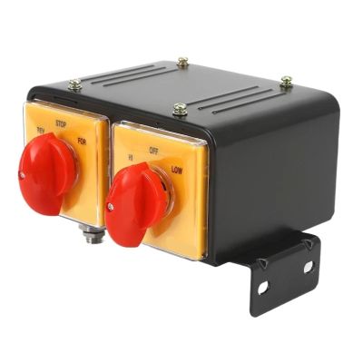 ZGTUYEAJ SZW25-64D/KZ200BF 25A Multi-Position Double Universal Reversing Changeover Cam Switch with Protection Iron Shell