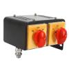 ZGTUYEAJ SZW25-64D/KZ200BF 25A Multi-Position Double Universal Reversing Changeover Cam Switch with Protection Iron Shell view 3
