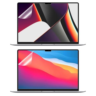 2 Pack Anti Glare Film Compatible with MacBook Pro 14 Inch(M4, M3, M2, M1, Pro/Max) & Mac Pro 16 Inch (2021-2024, M4, M3, M2, M1, Pro/Max), Anti Glare Scratch Matte Screen Protector