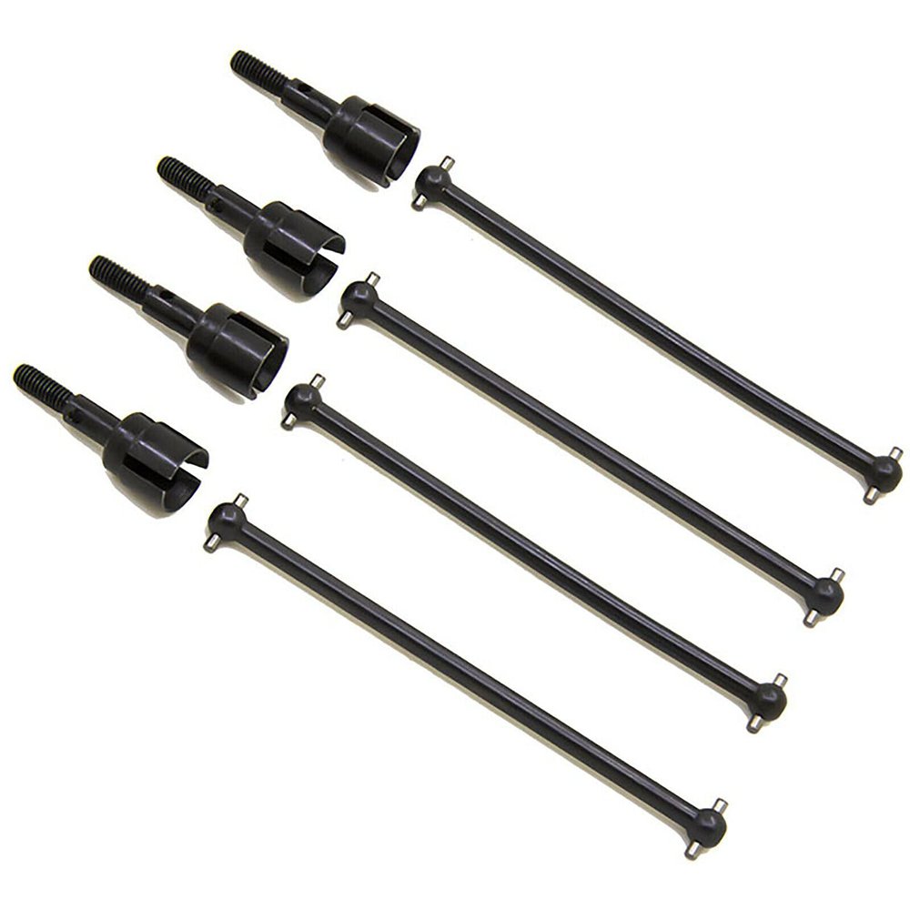 4PCS RC Truck Upgrade Metal Dog Bones Drive Shaft with Wheel Axle for HSP 94111 94108 94170 Model