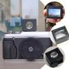 28mm Waist Level Viewfinder,Retropia Optical Waist Level Viewfinder,Replacement Camera External Optical Viewfinder Waist Level Viewfinder Part,Shoe Foot Position-Adjustable for Precise Framing view 3